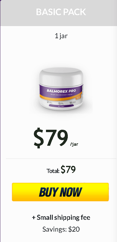 balmorex pro1 bottle